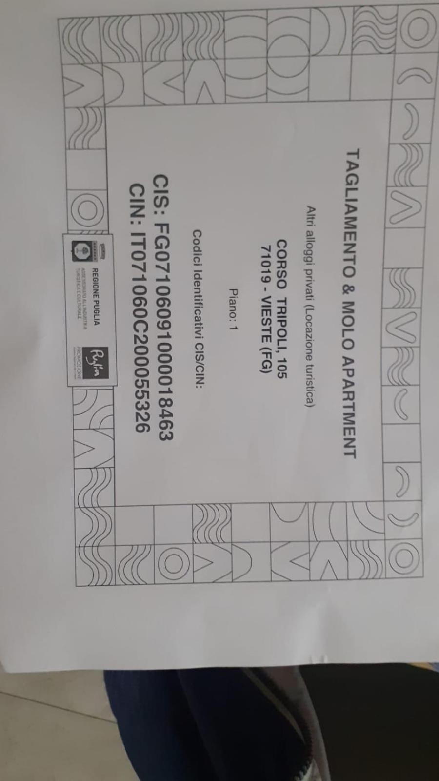 ויאסטה Tagliamento & Molo Apartment מראה חיצוני תמונה